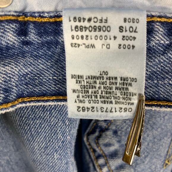 Vintage 90s Levi’s 550 Relaxed Fit Jeans Men’s W36 L30 Made in Mexico 90s - Picture 7 of 7
